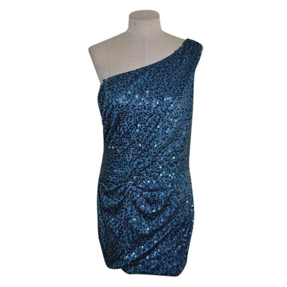 Lily Rose Dresses & Skirts - "SALE" LILY ROSE Sequin 1-Shoulder Cocktail Dress